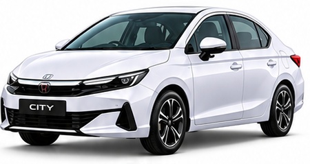 Illustrative Honda City; exact specification to be confirmed