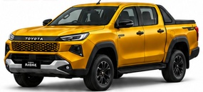 Illustrative Toyota Hilux Travo; exact specification to be confirmed