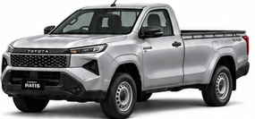 Illustrative Toyota Hilux Travo Single Cab; exact specification to be confirmed